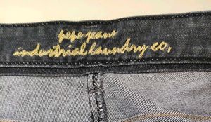 Pepe Jeans Distressed Black Denim Jean