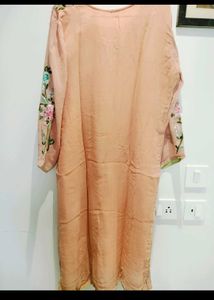 Embroidered Kurti With Pant