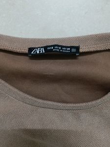 Zara Beige Dress - Size S