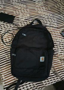 Stylish Carhartt Black Backpack - Used Condition