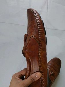 Brown Leather Loafers