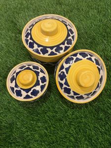 Handcrafted Ceramic Food Storage Set