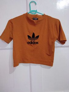 Adidas Women Crop Top T-Shirt