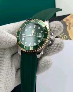Green Rolex Style Watch