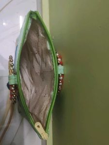 Ethnic Print Pouch