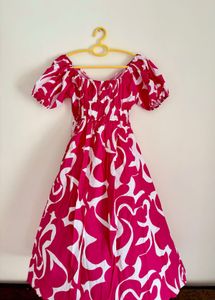 Pink Cotton Dress