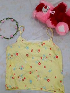 Floral Print Tank Top