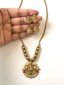 Temple Necklace Set