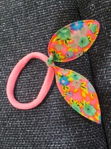 Floral Hair Ties (4)