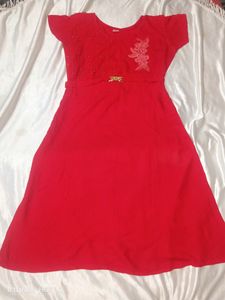 Cherry 🍒 Red Colour Kurta