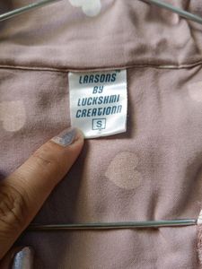 Night Suit Pink Size S