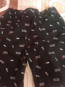 Black Shorts Only 1 Time Used