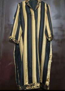 Black &amp; Golden Plazo Suit &amp; Dupatta 42 Bust