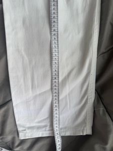 White Straight Leg Jeans