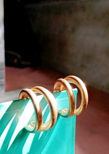 Copper Tone Earings✨️