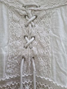 Pretty Beachy White Summer Dress