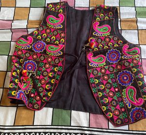 Free Size Embroidery Jacket