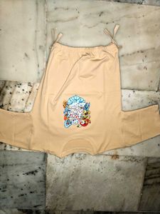 Graphic Print T-Shirt with Tie Detail