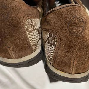 Classic Gucci GG Web Sneakers. Monogram 2005