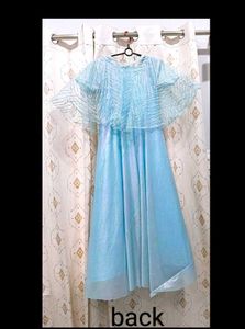 Light Blue Shining Frock