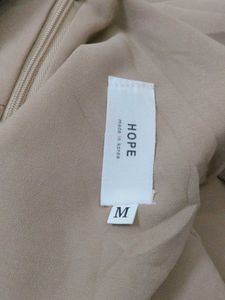 Nude Mini Dress Made In Korea