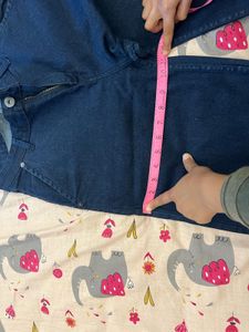 Dark Blue Wide Leg Pants