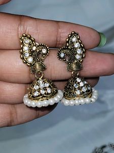 🚀Combo set of earrings and ring. Grab it now!💕