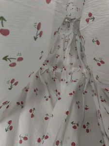 White Asthetic  Skirt