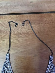 White Stone Necklace