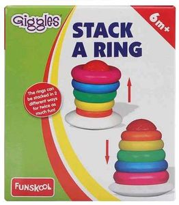 Funskool Giggles Stack A Ring For 6 months+