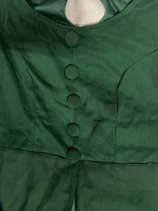 Green Transparent Kurta