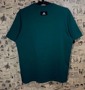 Adidas Teal Graphic Tee