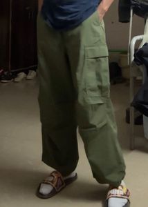 Olive Green Cargo Pants