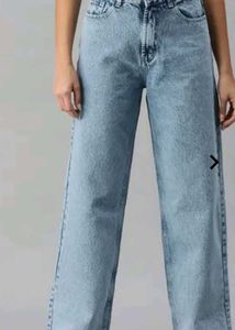 Light Wash Wide Leg Jeans