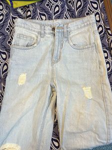 Light Wash Denim Jeans