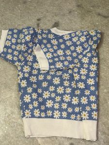 Daisy Print Cardigan / top