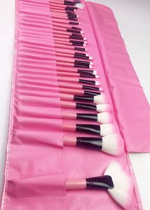 Pink Makeup Brush Set