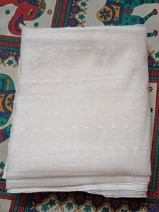Super Soft White Hajarbuti Jamdani