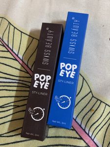 Swiss Beauty Eyeliner Combo Blue And Brown