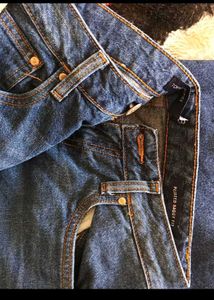 Wide Leg Denim Jeans