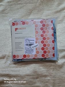 Cortina Turquoise Printed Curtains