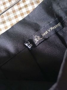 Black Pleated Mini Skirt
