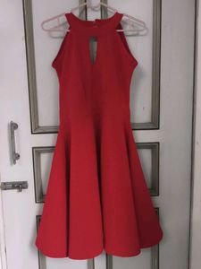 Red Skater Dress