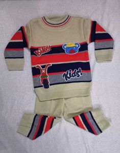 ❗ FREE DELIVERY❗New Woolen Cute Kids Outfit