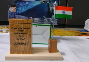 Tiranga Flag Pen Stand