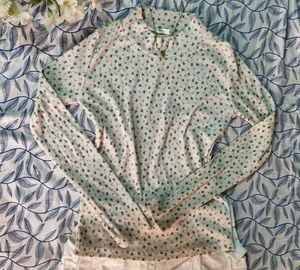 Coquette Vintage Floral Long Sleeve Top