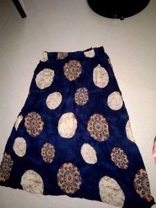 Boho Print Maxi Skirt