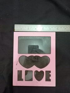 Photo Frame Wall Decor (Pink)