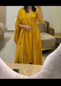 Anarkali Cotton Suit