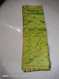 Green Mekhela Chador Set